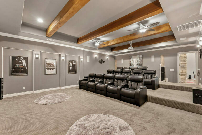 Basement home theater